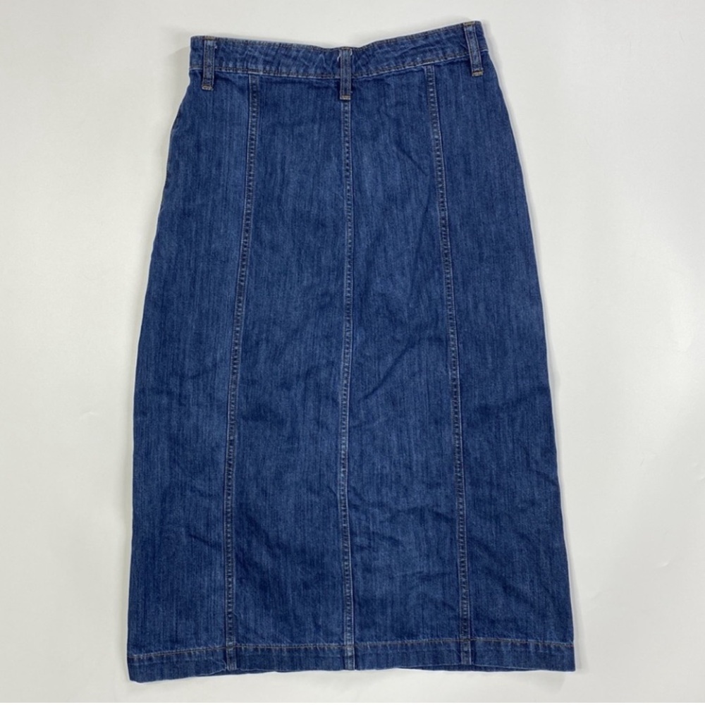 Vintage Gap denim maxi skirt size 6 - Picture 2 of 6